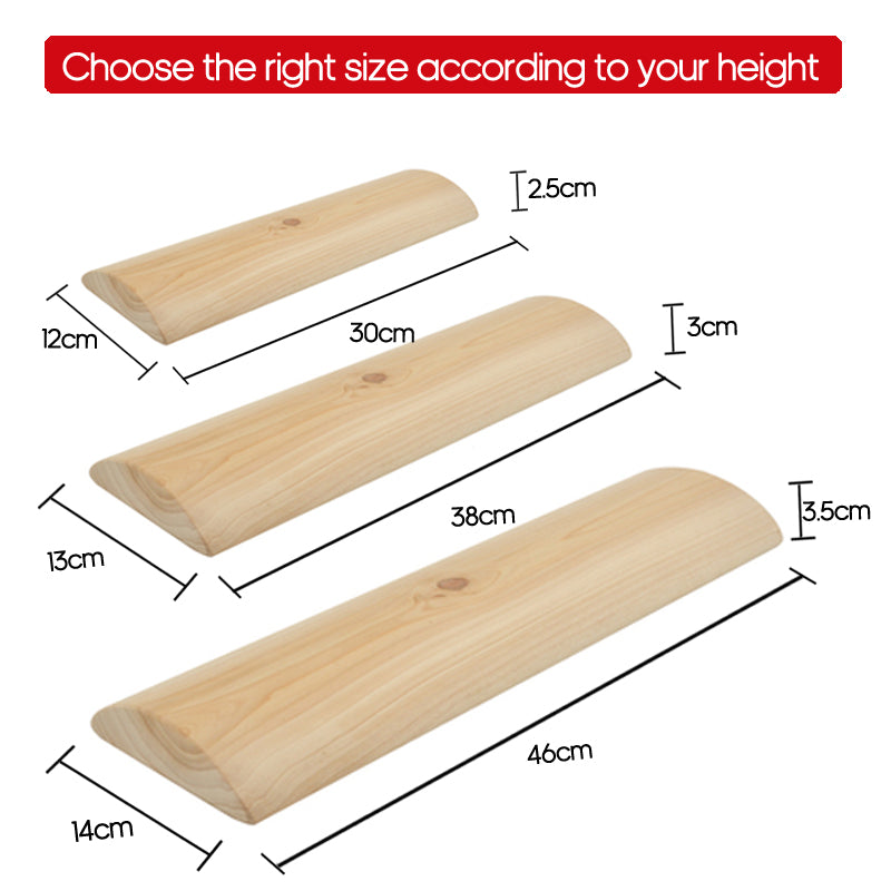 SOPEWOD Bamboo Pillow assists in Correcting The Reverse Bow, Bamboo is Sturdy and Durable