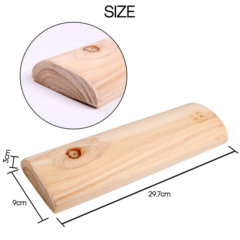 SOPEWOD Bamboo Pillow assists in Correcting The Reverse Bow, Bamboo is Sturdy and Durable