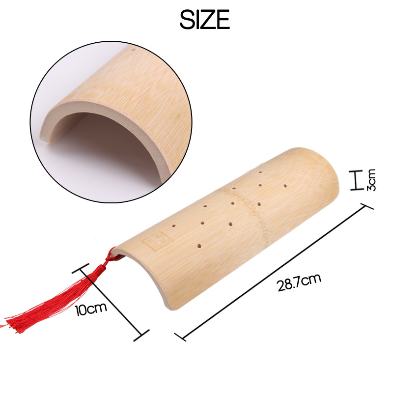 SOPEWOD Bamboo Pillow assists in Correcting The Reverse Bow, Bamboo is Sturdy and Durable