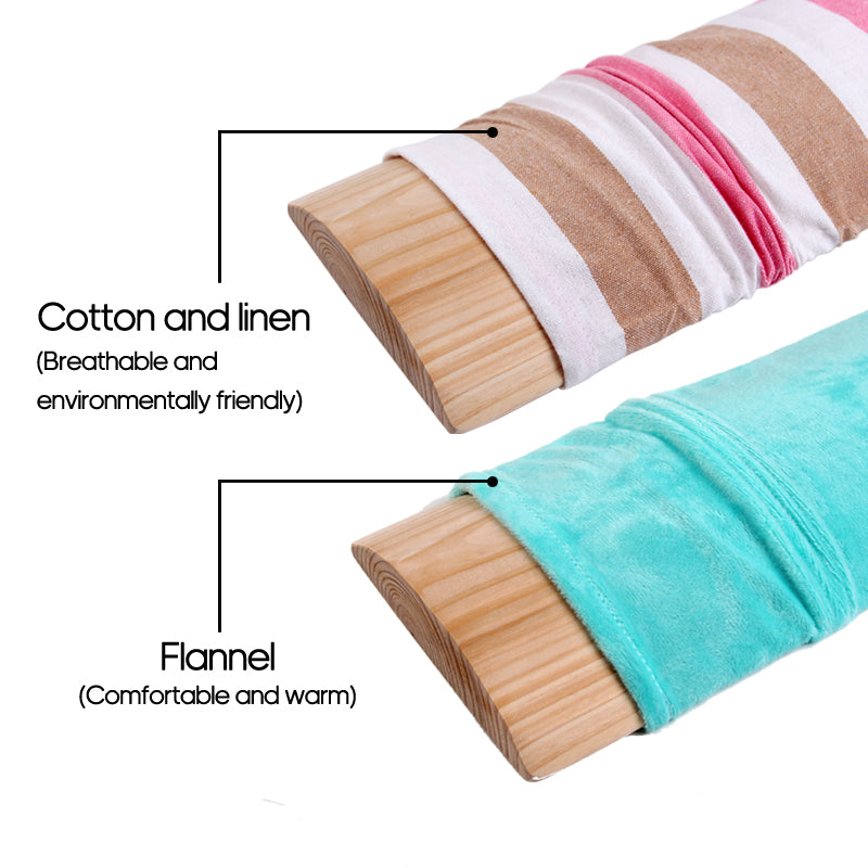 SOPEWOD Bamboo Pillow assists in Correcting The Reverse Bow, Bamboo is Sturdy and Durable